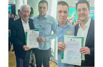 Campo Bonito - Prefeito Mario Weber participa, em Curitiba, da assinatura de convênio para construção de 10 casas